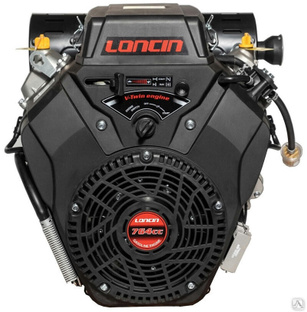 Бензиновый двигатель «Loncin» LC2V80FD (B type) конусный вала 10А электрозапуск 