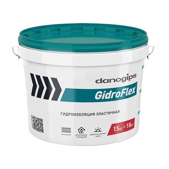 Гидроизоляция DANOGIPS GidroFlex 15кг
