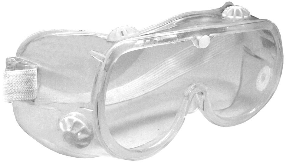 Очки защитные Bohrer закрытого типа (линзы 2мм поликарбонат, эластичная лента) с непрямой вент (шт) 20310