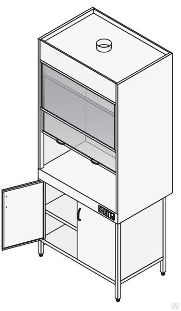 Шкаф вытяжной лаб pro швлвж 150