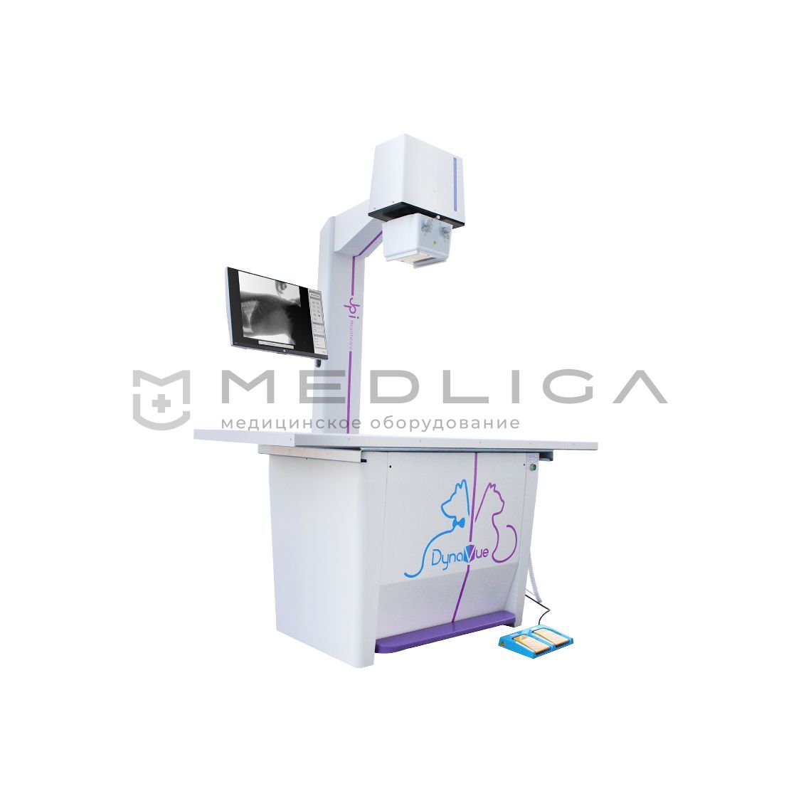 Цифровая рентгеновская система 2-в-1 JPI DynaVue