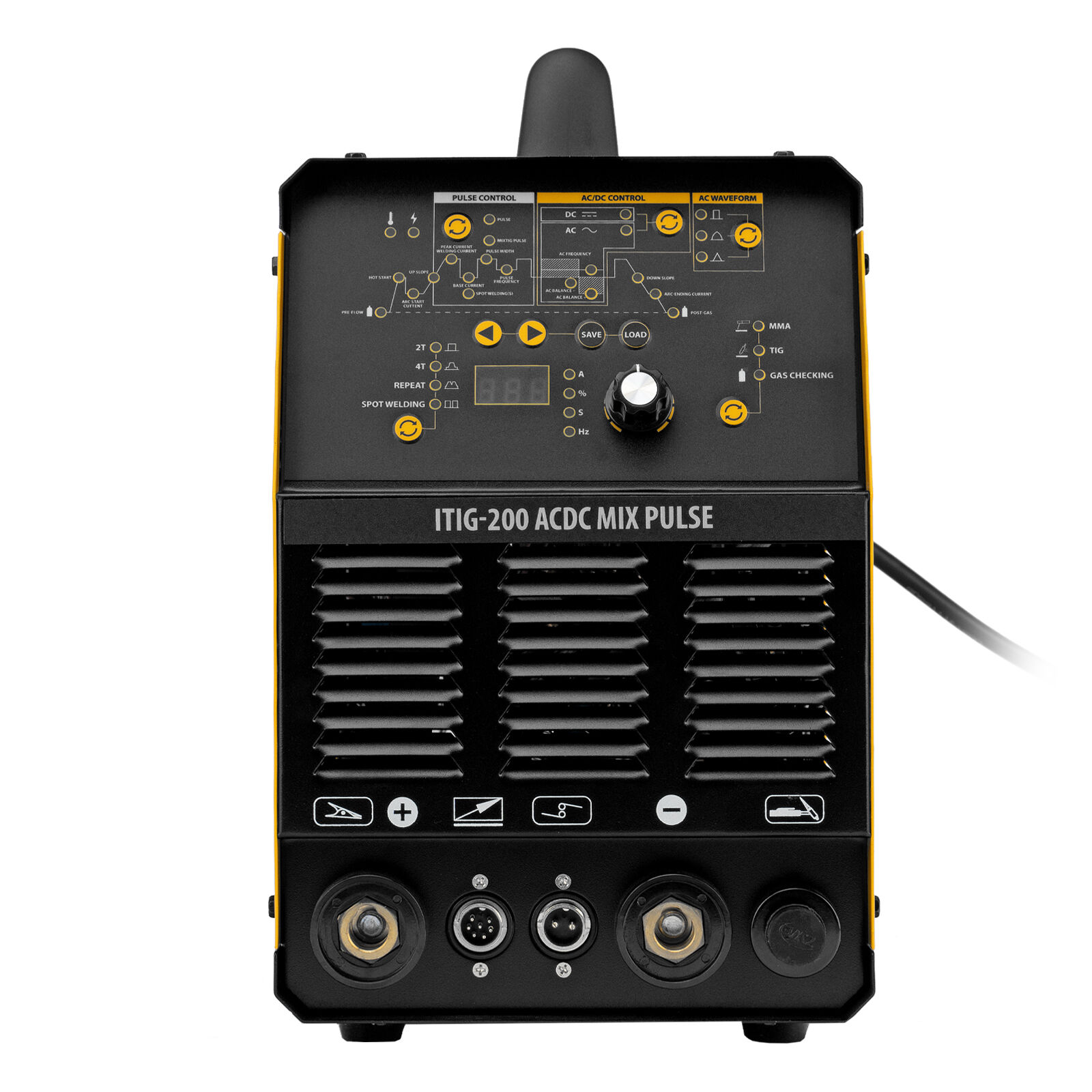 Инверторный аппарат аргонодуговой сварки Denzel ITIG-200 AC/DC Mix Pulse 12