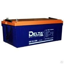 Аккумулятор 12В Delta GX 12-230, 230А*ч
