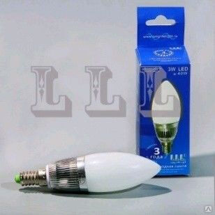 Лампа светодиодная бытовая LED серия Premium FL-E14-B-3W-01