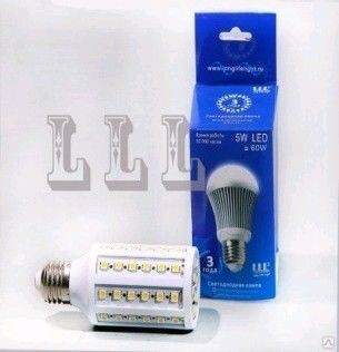 Лампа светодиодная бытовая LED серия Premium FL-K-E27/E14-15W