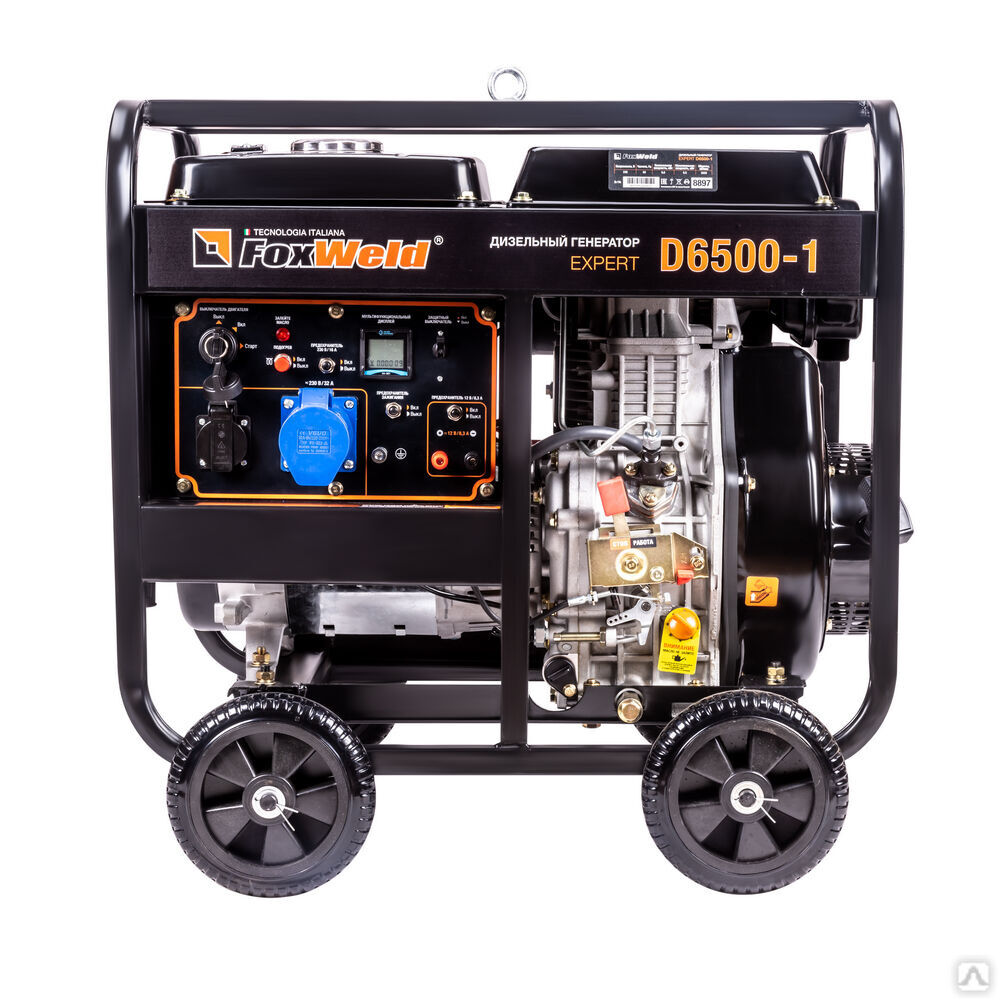 Дизельный генератор FoxWeld Expert D6500-1 2