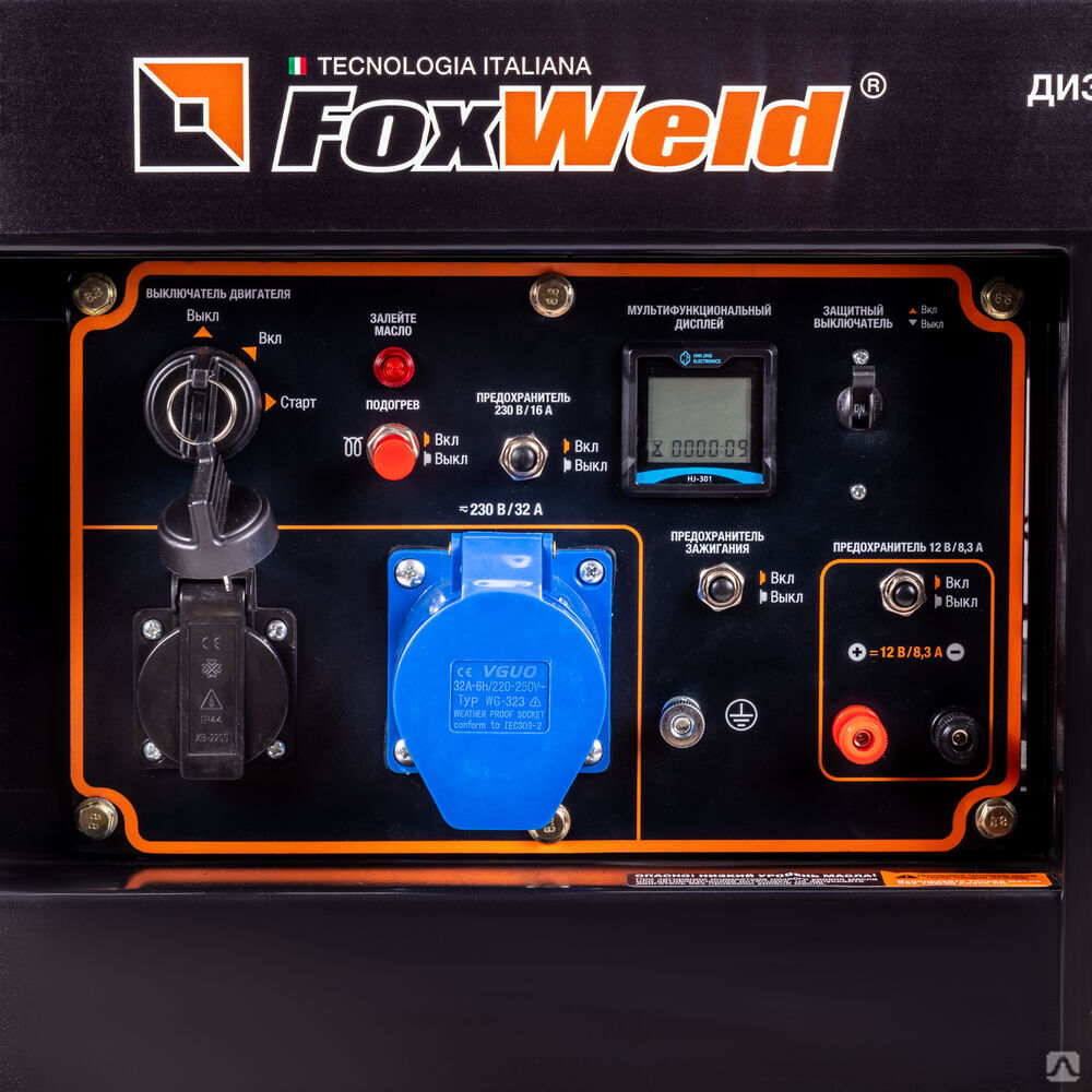 Дизельный генератор FoxWeld Expert D6500-1 7