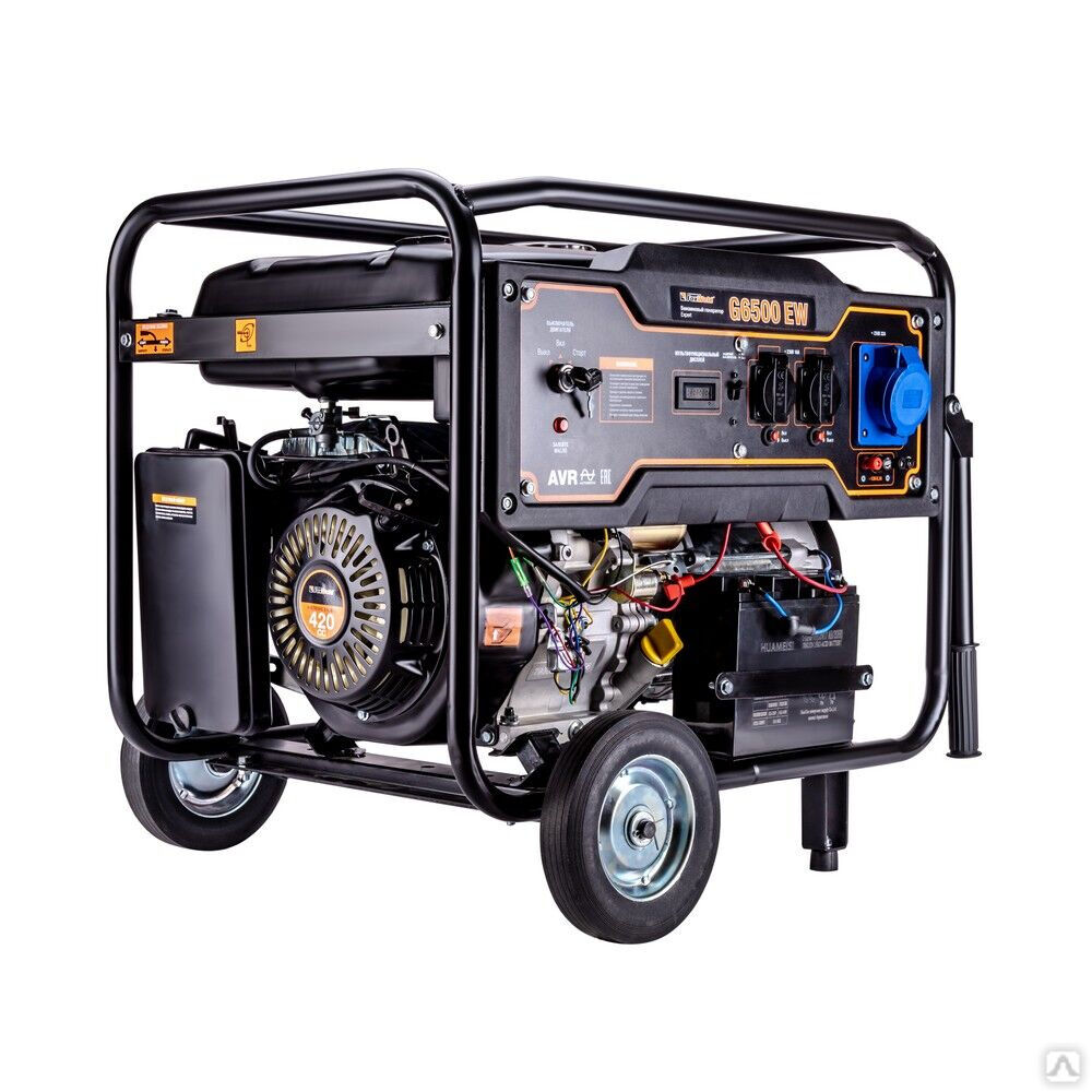Бензиновый генератор FoxWeld Expert G6500 EW 1