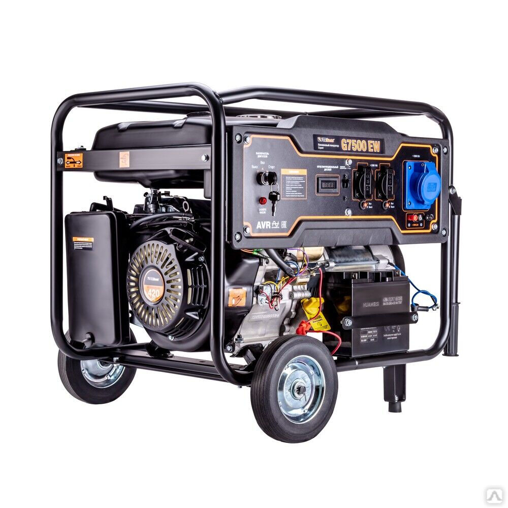 Бензиновый генератор FoxWeld Expert G7500 EW 1
