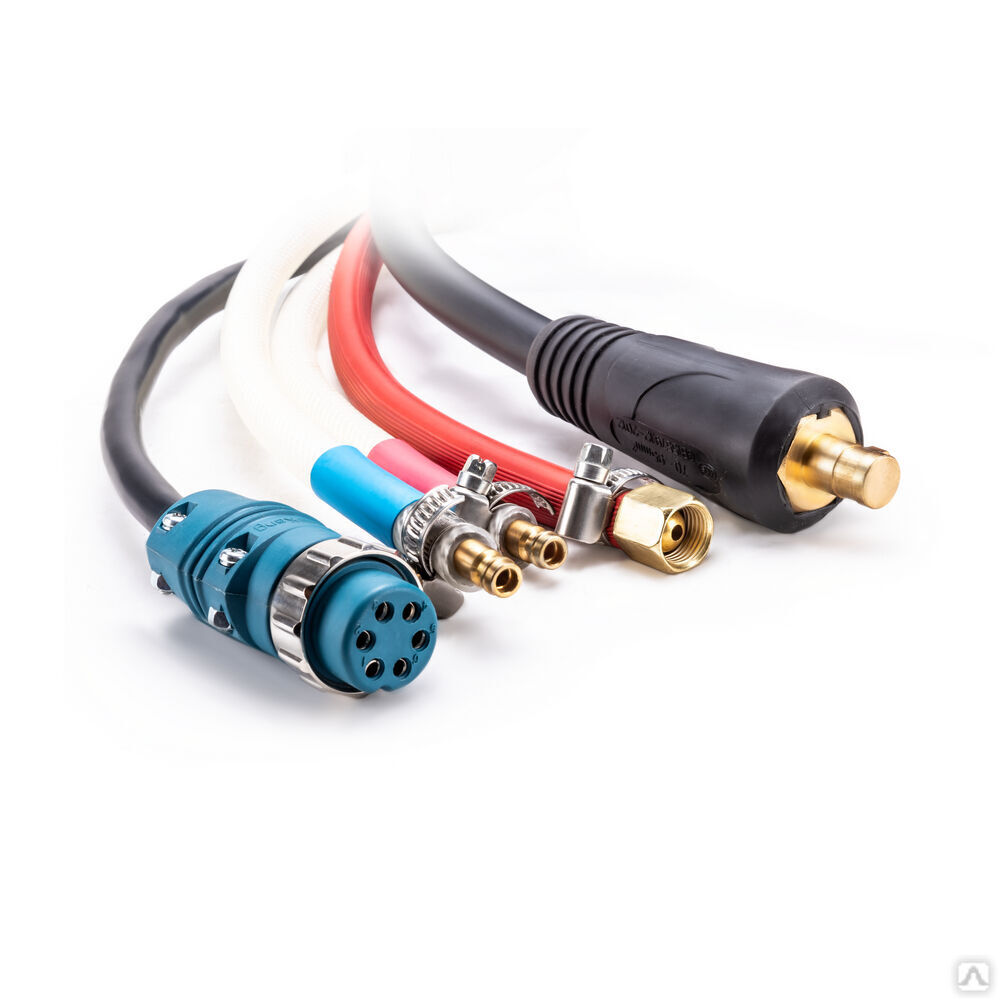 Комплект кабелей для INVERMIG 500E (для блока охлаждения, 5м, пр-во FoxWeld/КНР) 2