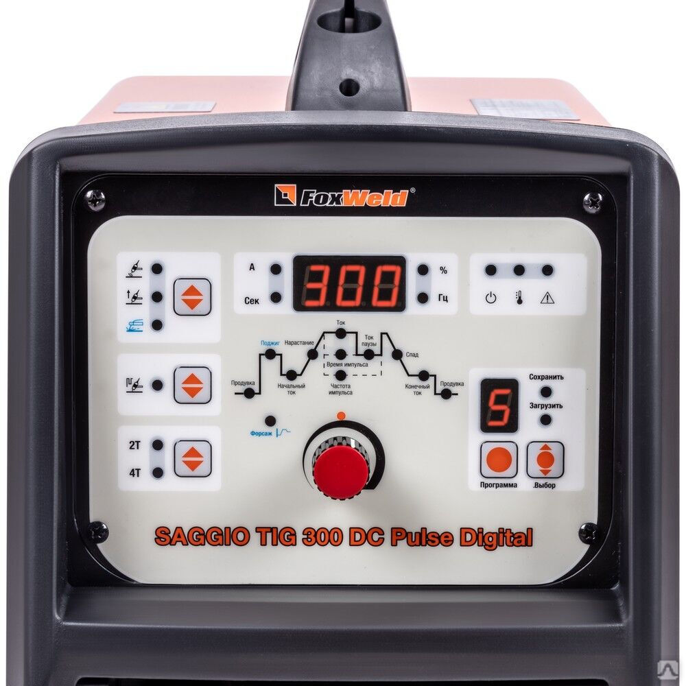 Аппарат аргонодуговой сварки SAGGIO TIG 300 DC Pulse Digital 5