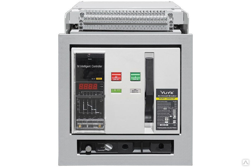 Выключатель автоматический воздушный YEW1-2000/3P (1000A)/Air circuit breaker 3
