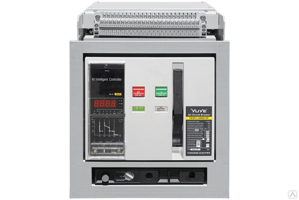 Выключатель автоматический воздушный YEW1-2000/3P (2000A)/Air circuit breaker 3