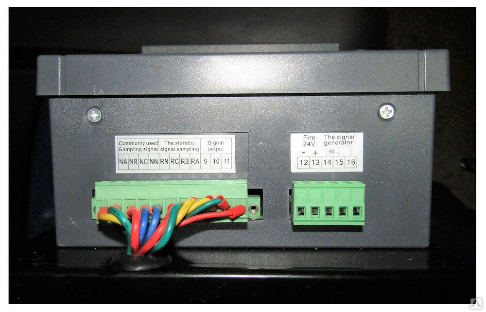 Реверсивный рубильник с логическим контроллером SHIQ5-D1 3P 100A/Automatic Transfer Switch (with controller) 5
