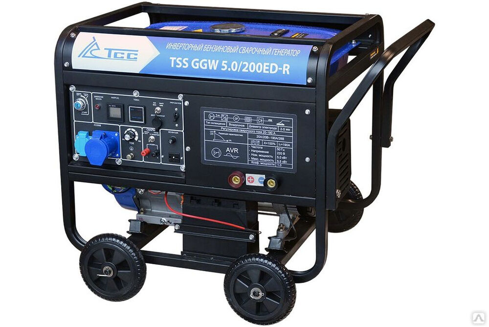Инверторный бензиновый сварочный генератор TSS GGW 5.0/200ED-R 1