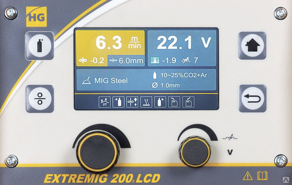Сварочный полуавтомат HUGONG EXTREMIG 200 III LCD 2