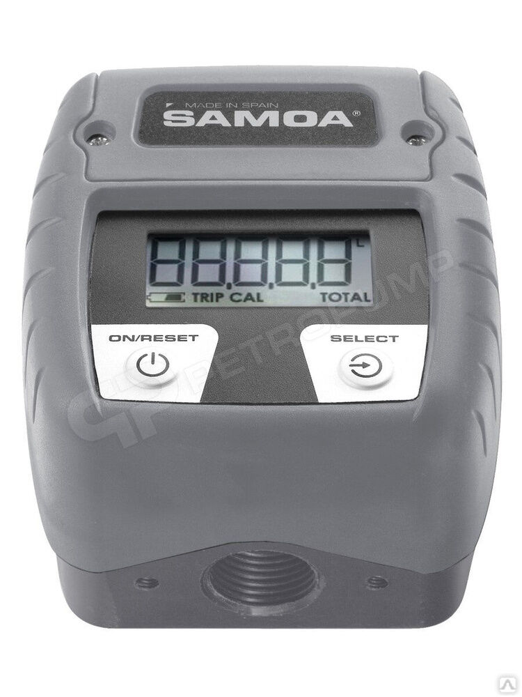 Электронный счетчик для adblue/антифриза С30, 1-50 л/мин, 30 бар SAMOA
