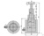 Грузовой домкрат телескопический с гравитационным возвратом штока 10 т 270 мм ДТ10-270М #2