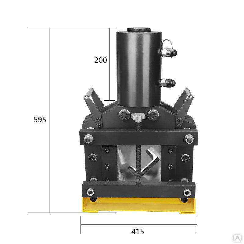 Швеллерорез гидравлический ШВРГ-180Н (для швеллера 180мм, усилие 150 тонн)