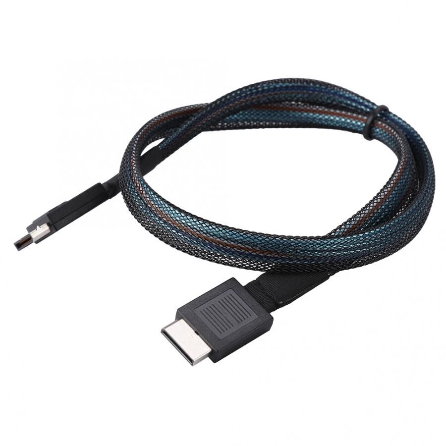 Интерфейсный кабель Intel Интерфейсный кабель Intel AXXCBL700CVCR Вилки кабеля SFF8611 Длина кабеля 0.7м.