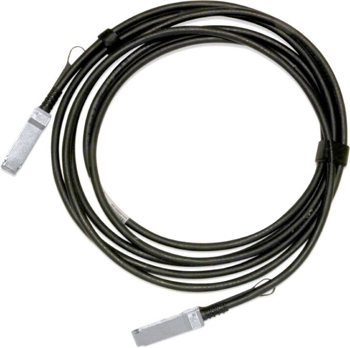 Интерфейсный кабель Mellanox Интерфейсный кабель Mellanox MCP1600-E002E30 Вилки кабеля QSFP28 Длина кабеля 2м.