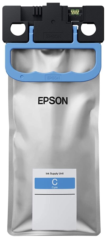 Картридж для печати Epson Чернила Epson C13T01D200 вид печати струйный, цвет Голубой, емкость