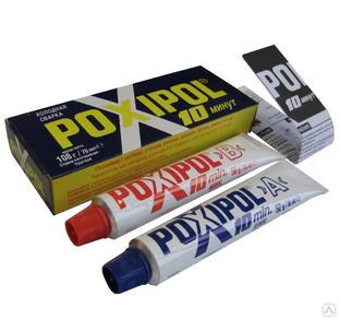 Сварка холодная "POXIPOL" 70мл, металл, эпоксидный клей #1