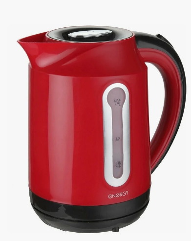 Чайник ENERGY E-210 (1,7 л, диск) 1850-2200Вт красный