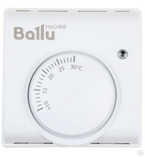 Терморегулятор BALLU BMT-1, (от +5°С до +30°С), IP40, нагрузка до 2,0кВт 