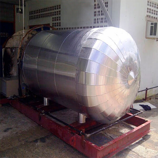 Емкость стальная для углекислоты 1–200 м3, РДХ-резервуар, горизонтальное размещение