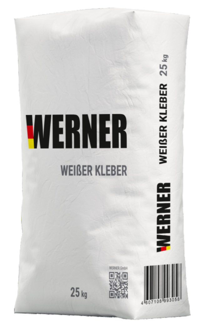 Клей WERNER Weiber Kleber для керамической плитки и керамогранита. Класс С2ТЕS2
