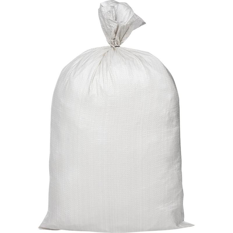 Мешок полипропиленовый первый сорт белый 55x95 см (100 штук в упаковке) NoName