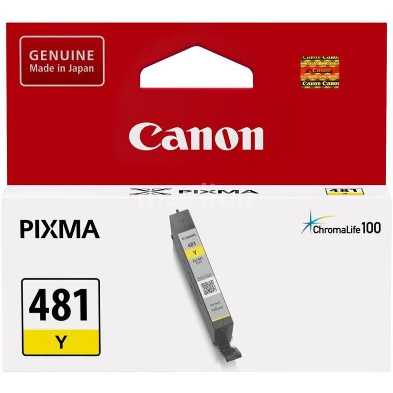 Картридж струйный Canon CLI-481Y