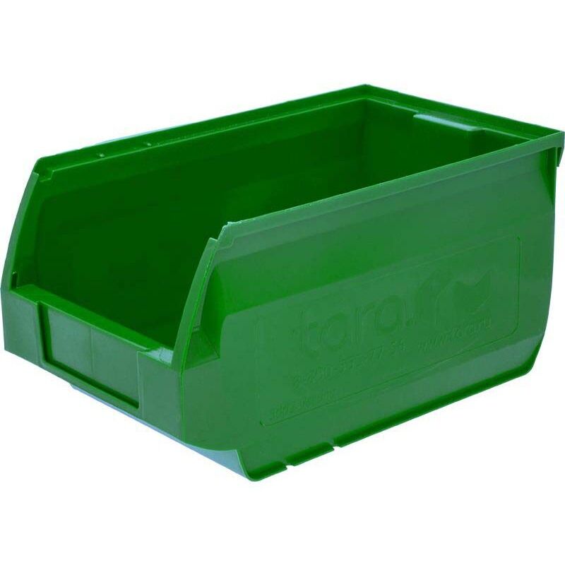 Ящик (лоток) универсальный полипропиленовый Verona 250х150х130 мм зеленый NoName