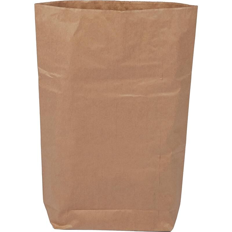 Крафт-мешок бумажный трехслойный 50х72х13 см (20 штук в упаковке) NoName
