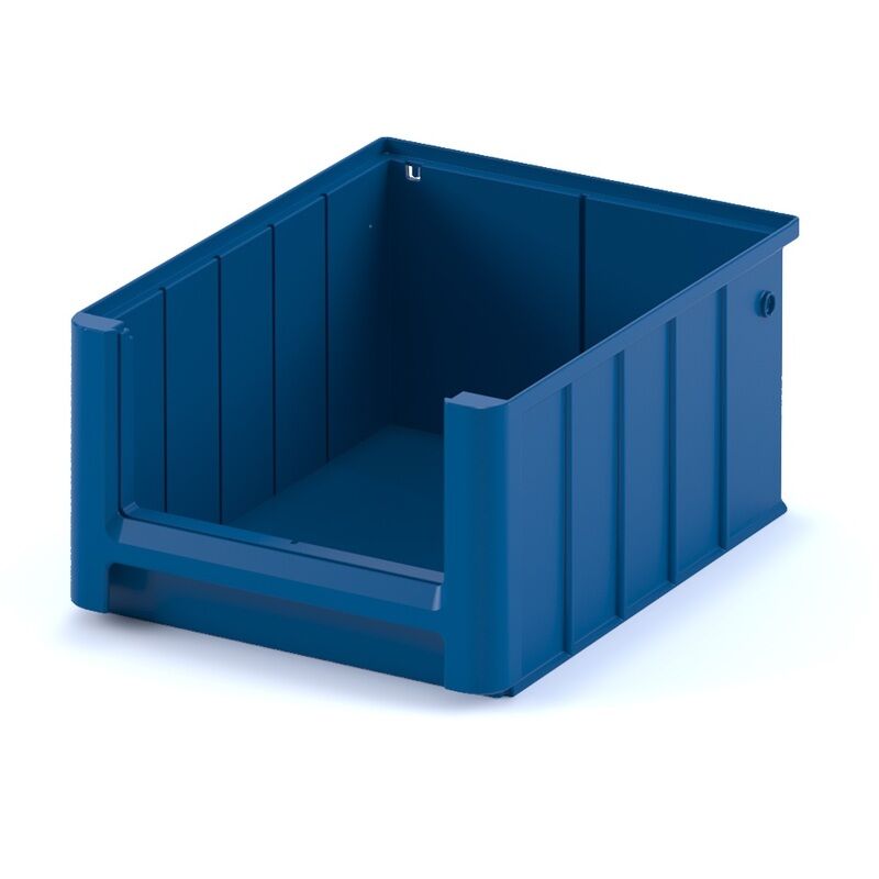 Ящик (лоток) универсальный полипропиленовый I Plast SK 3214 300x234x140 мм синий ударопрочный морозостойкий с перегородк