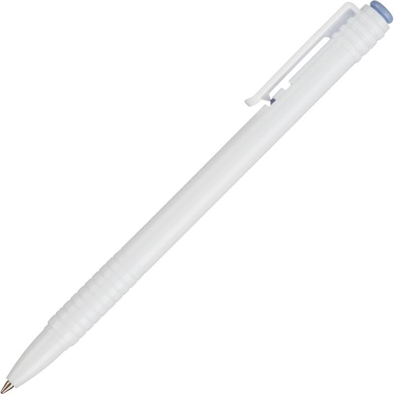 Ручка шариковая автоматическая синяя (толщина линии 0.7 мм) Стамм