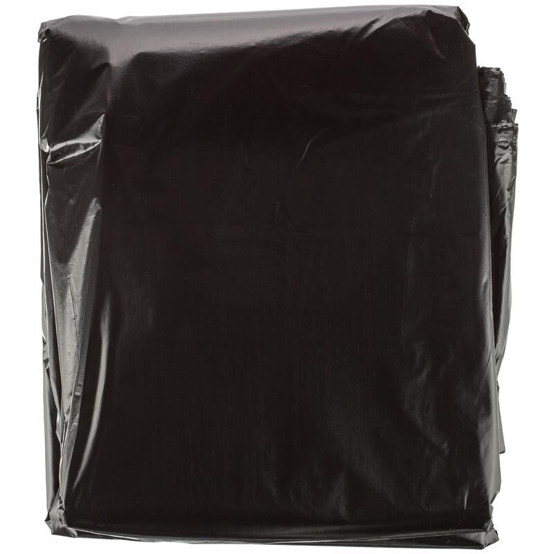 Мешки для мусора на 240 л черные (ПВД, 60 мкм, в упаковке 50 штук, 100х140 см) NoName