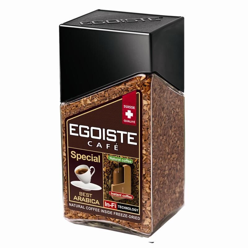 Кофе растворимый Egoiste Special 100 г (стеклянная банка)