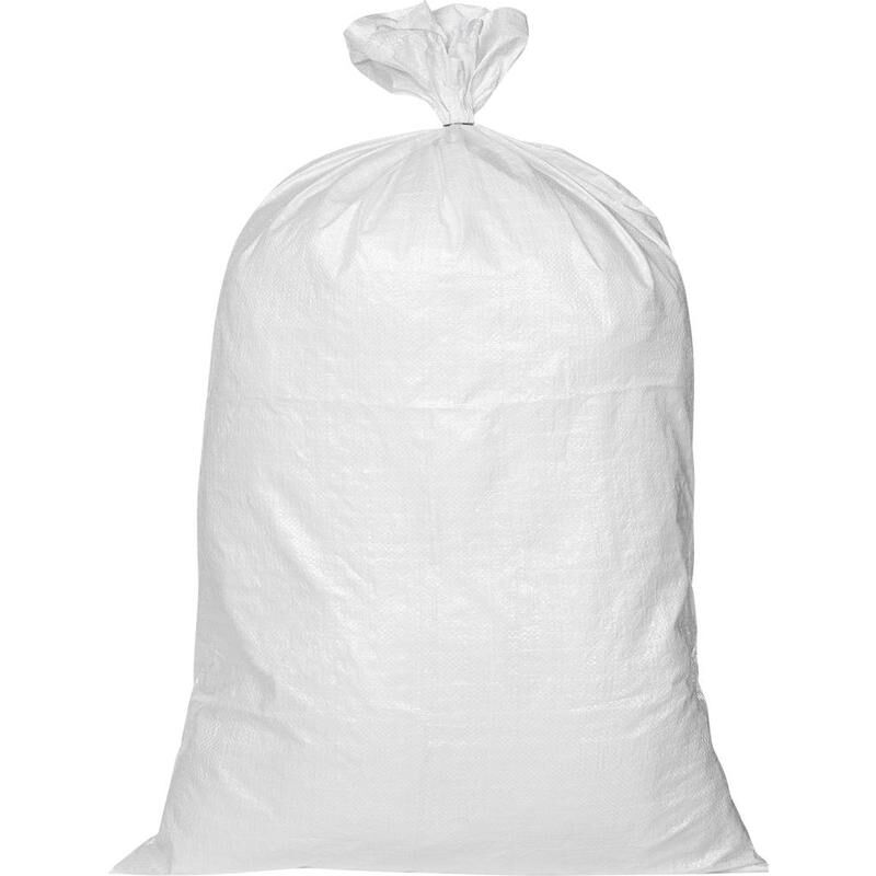 Мешок полипропиленовый высший сорт белый 70x120 см (100 штук в упаковке) NoName