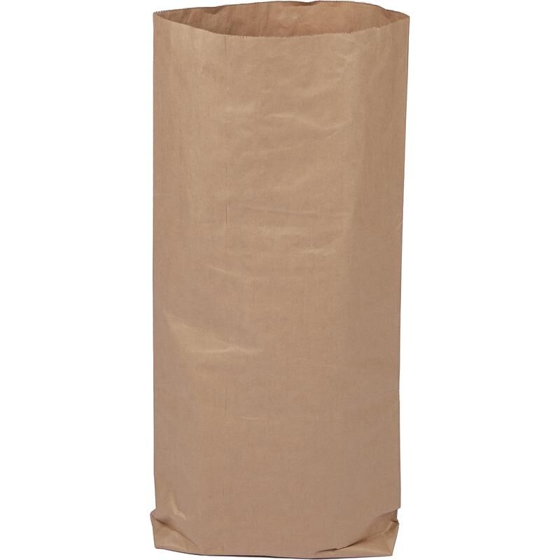 Крафт-мешок бумажный четырехслойный 50х100х9 см (20 штук в упаковке) NoName