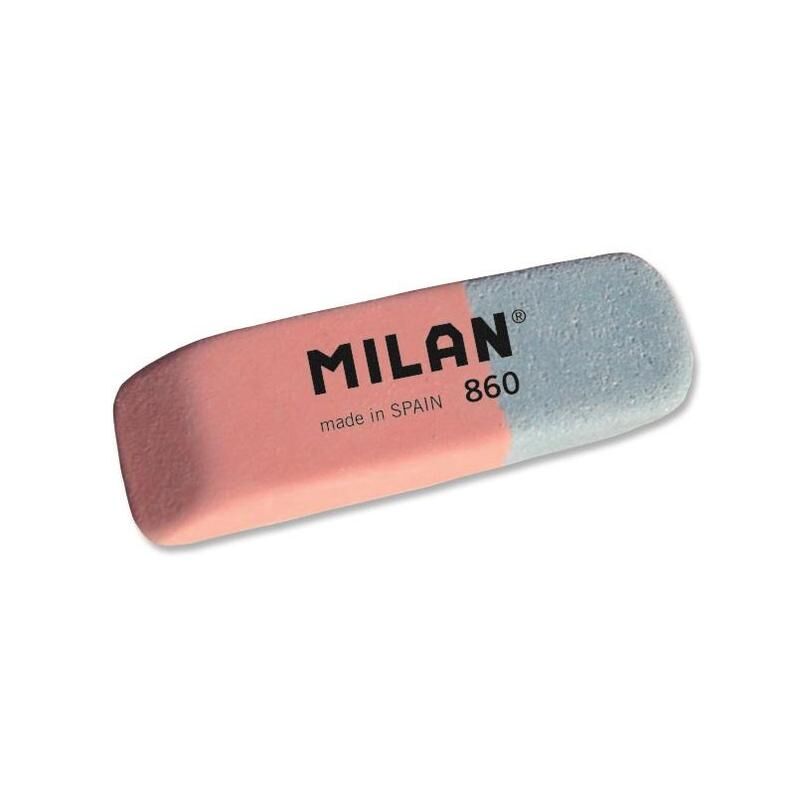Ластик Milan 860 из термопластичного каучука прямоугольный 47x14x7 мм