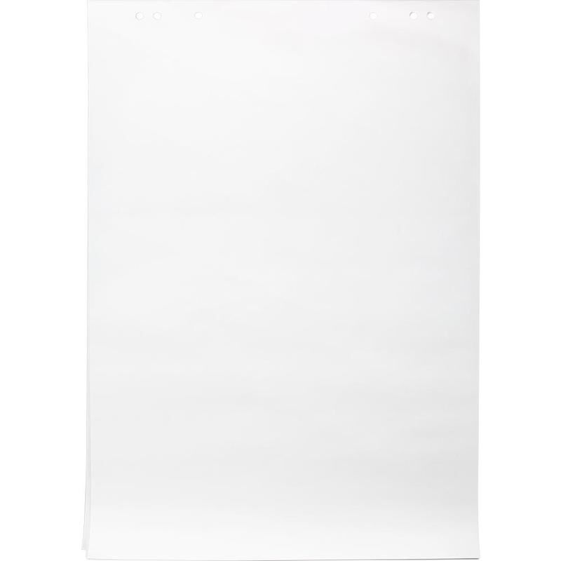 Бумага для флипчартов Attache 67.5х98 см белая 50 листов, белизна 105% (80 г/кв.м)