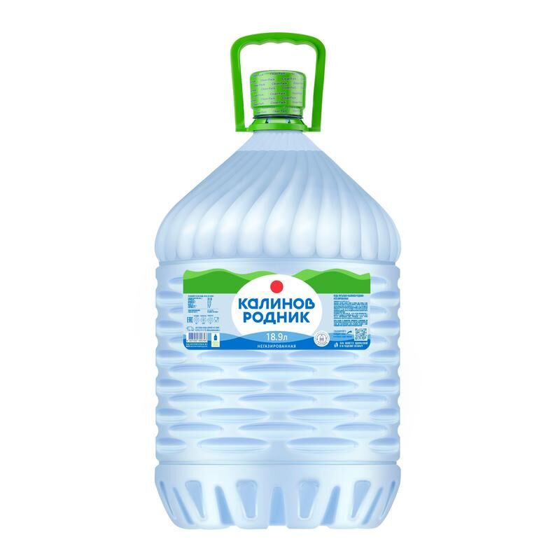 Бутилированная питьевая вода Калинов Родник 19 л (одноразовая бутыль)