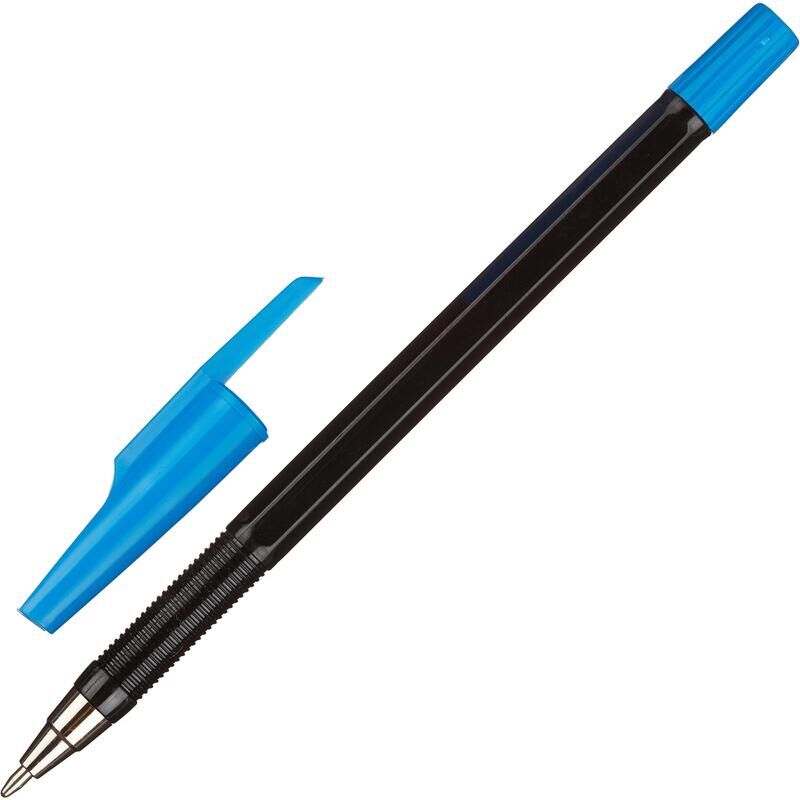 Ручка шариковая неавтоматическая Attache Economy синяя (толщина линии 0.7 мм)