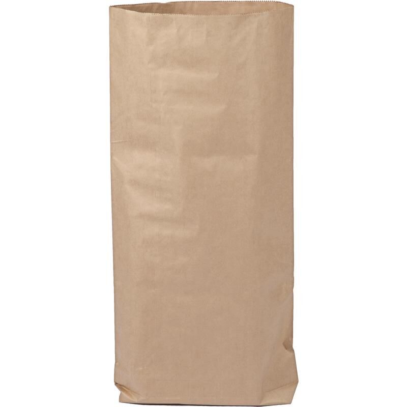 Крафт-мешок бумажный трехслойный с вкладышем 50x100х9 см (20 штук в упаковке) NoName