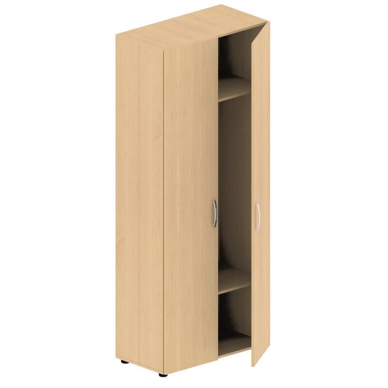 Шкаф МЕТ для одежды широкий (клен, 800х420х1950 мм) NoName