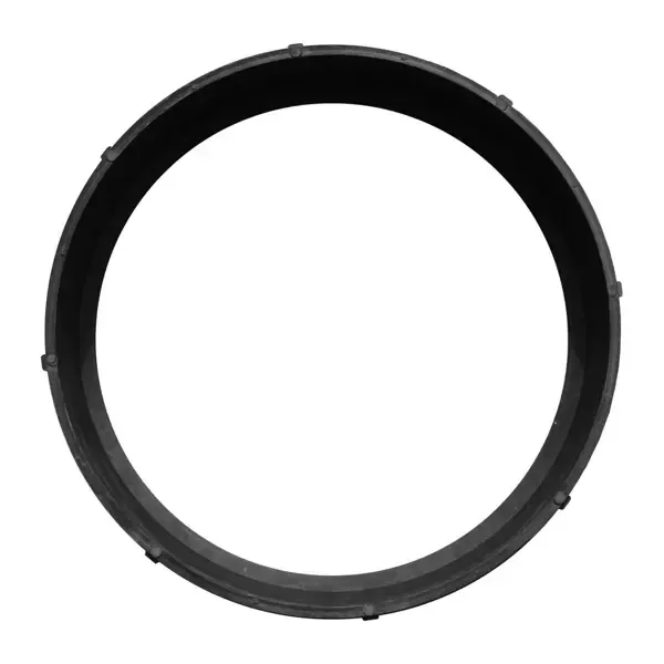 Полимерпесчаное кольцо колодца Ø1100x200 мм цвет чёрный