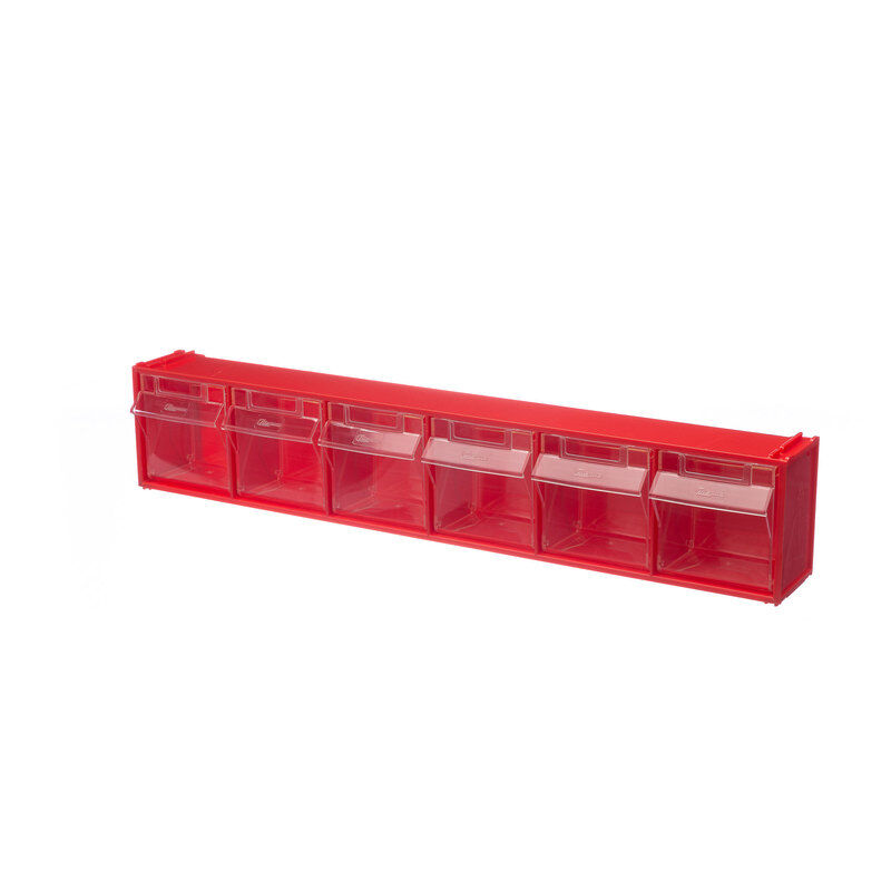 Ящик (лоток) универсальный полистироловый Стелла-техник 600х96х112мм красный морозостойкий