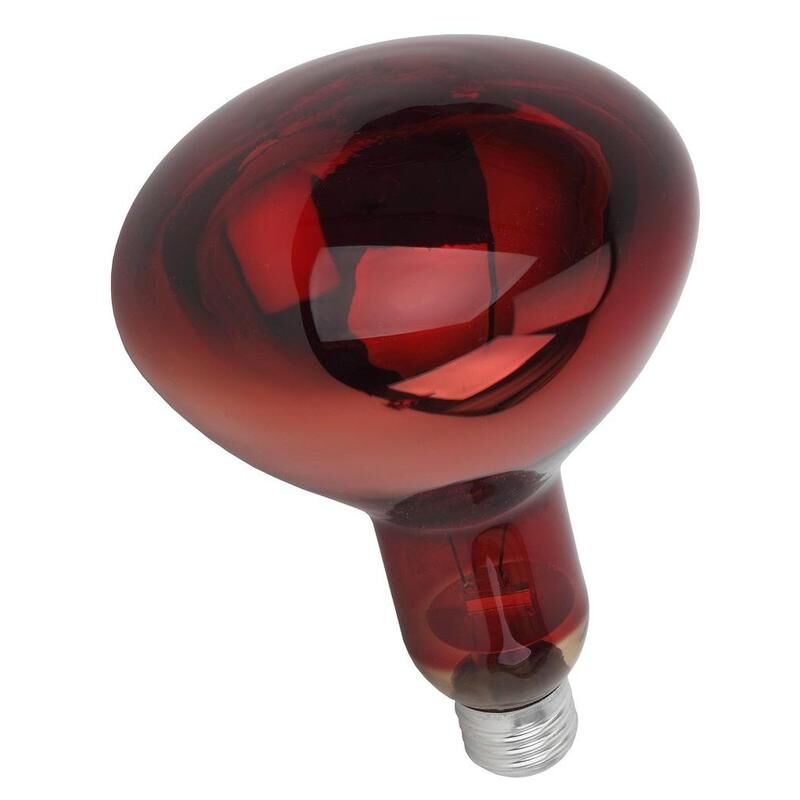 Лампа инфракрасная Эра 250 Вт Е27 R127 1277 К красный свет (15 штук в упаковке)